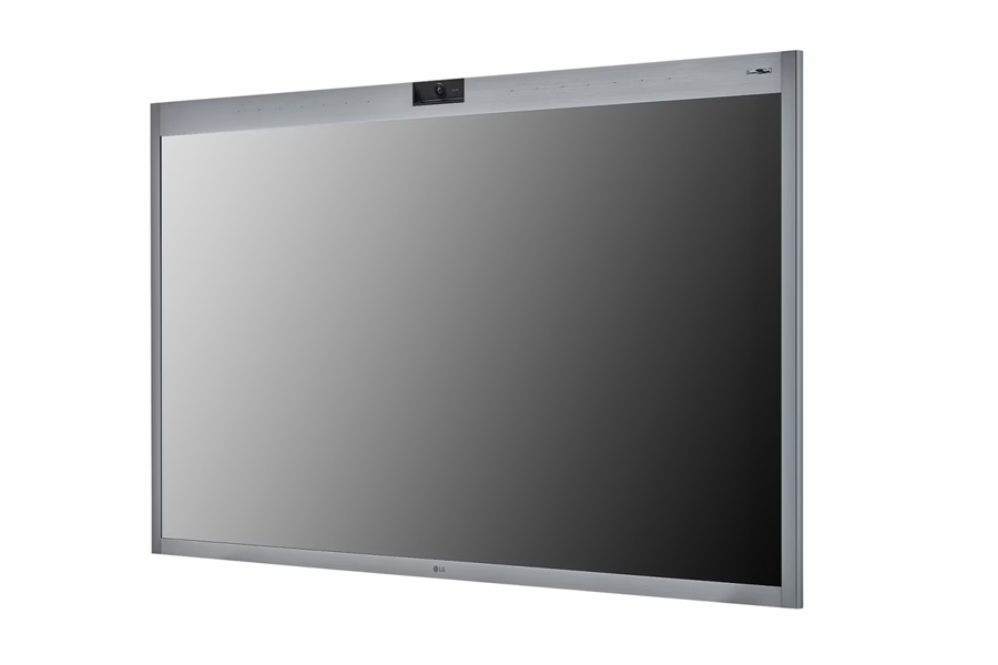 Интерактивный дисплей LG [55CT5WJ-B], 55", 3840х2160,1000:1,450кд/м2, камера для видеоконференций 4K UHD, 4-кратный зум, 10 микрофонов, AMD Ryzen, Win 10, UHD, 10 касаний