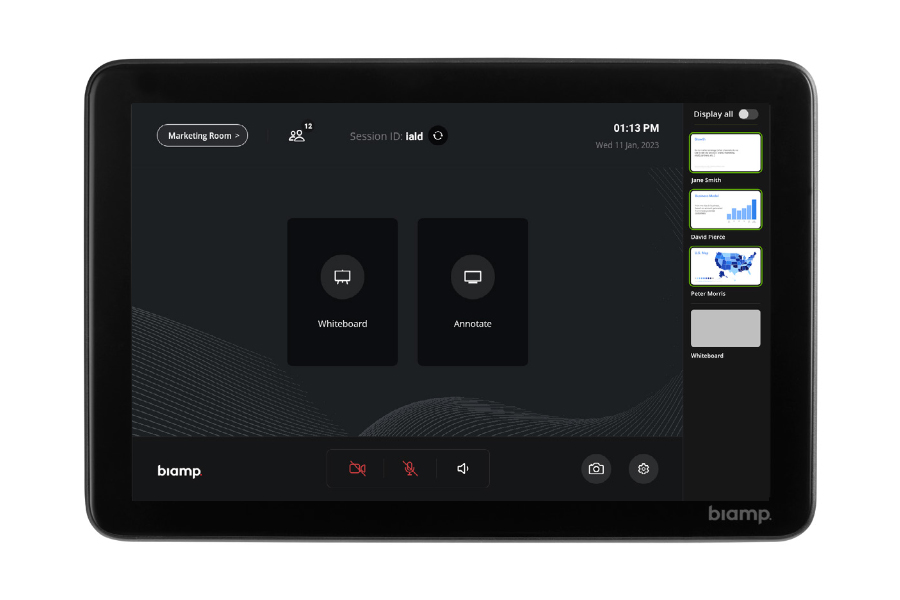 Настольный контроллер Biamp [Touch 8 MAX] MAX Connect