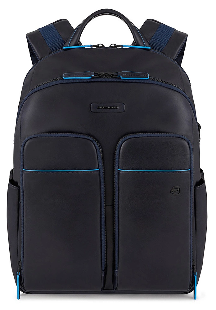Рюкзак мужской Piquadro Blue Square Revamp CA5574B2V/BLU синий натур.кожа