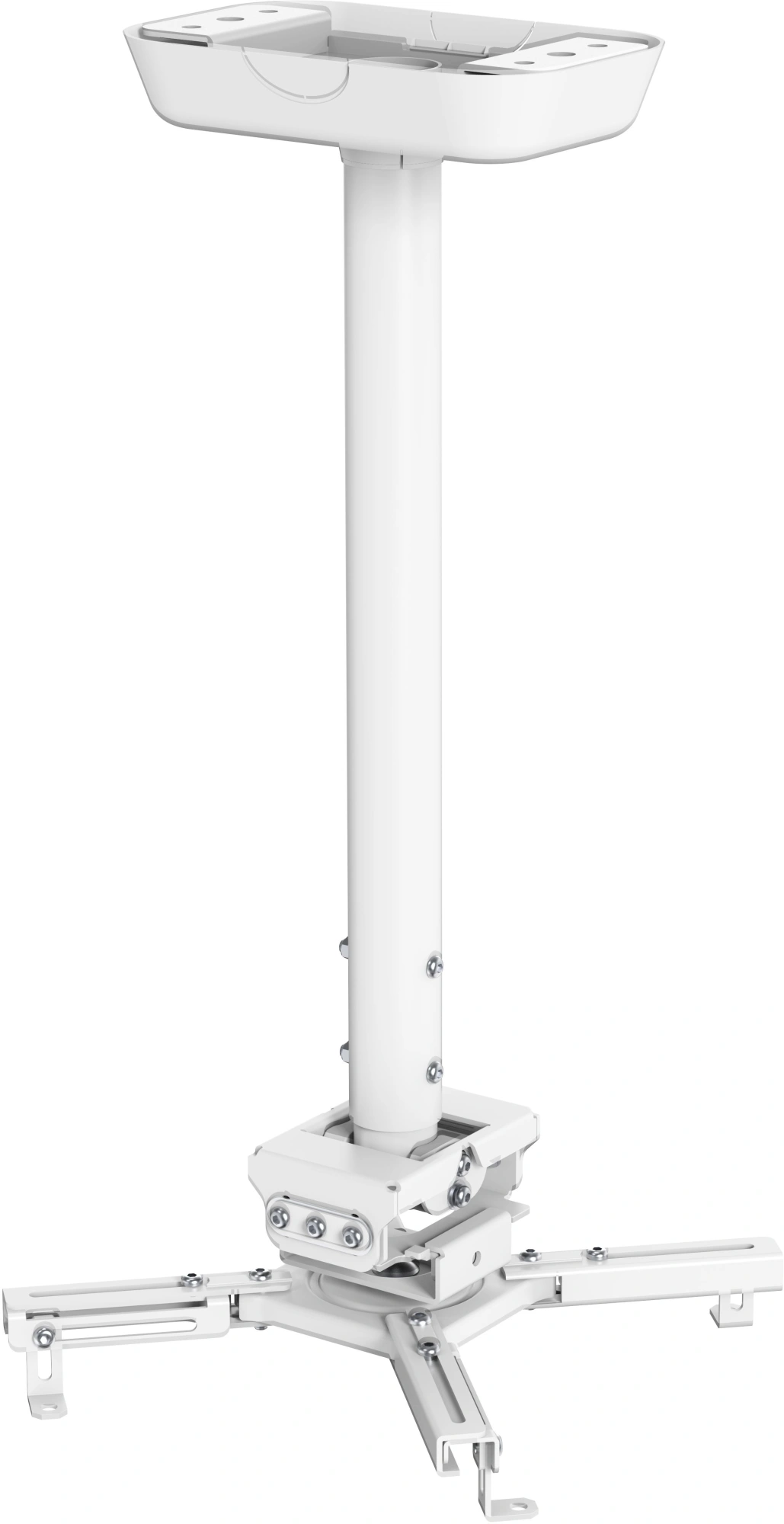 Кронштейн для проектора Cactus CS-PROF021M-WT белый макс.35кг потолочный поворот и наклон