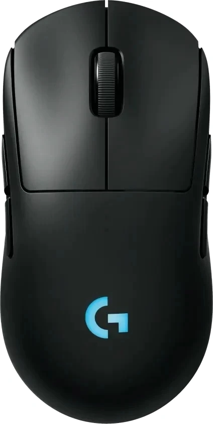 Мышь Logitech - G Pro 2 Lightspeed, Проводная/беспроводная, USB, Optical, gaming, цвет чёрный, 910-007297