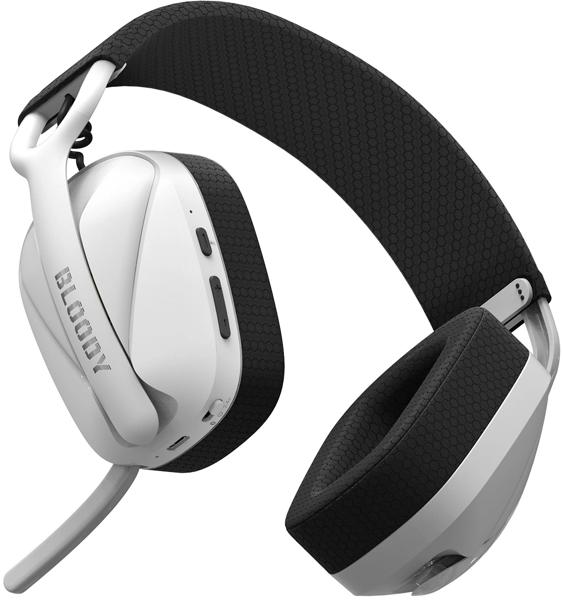 Наушники с микрофоном A4Tech Bloody GR285 белый 1.5м мониторные BT/Radio/3.5mm оголовье