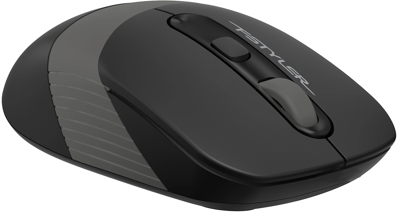 Мышь A4Tech Fstyler FG10 черный/серый оптическая 2000dpi беспров. USB 4but (FG10 GREY)