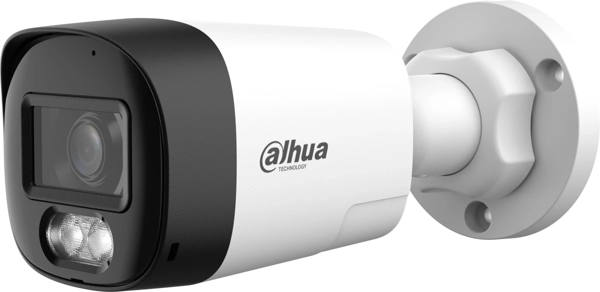 Камера видеонаблюдения аналоговая Dahua DH-HAC-HFW1801RLP-IL-T-0280B 2.8-2.8мм HD-CVI HD-TVI цв. корп.:белый