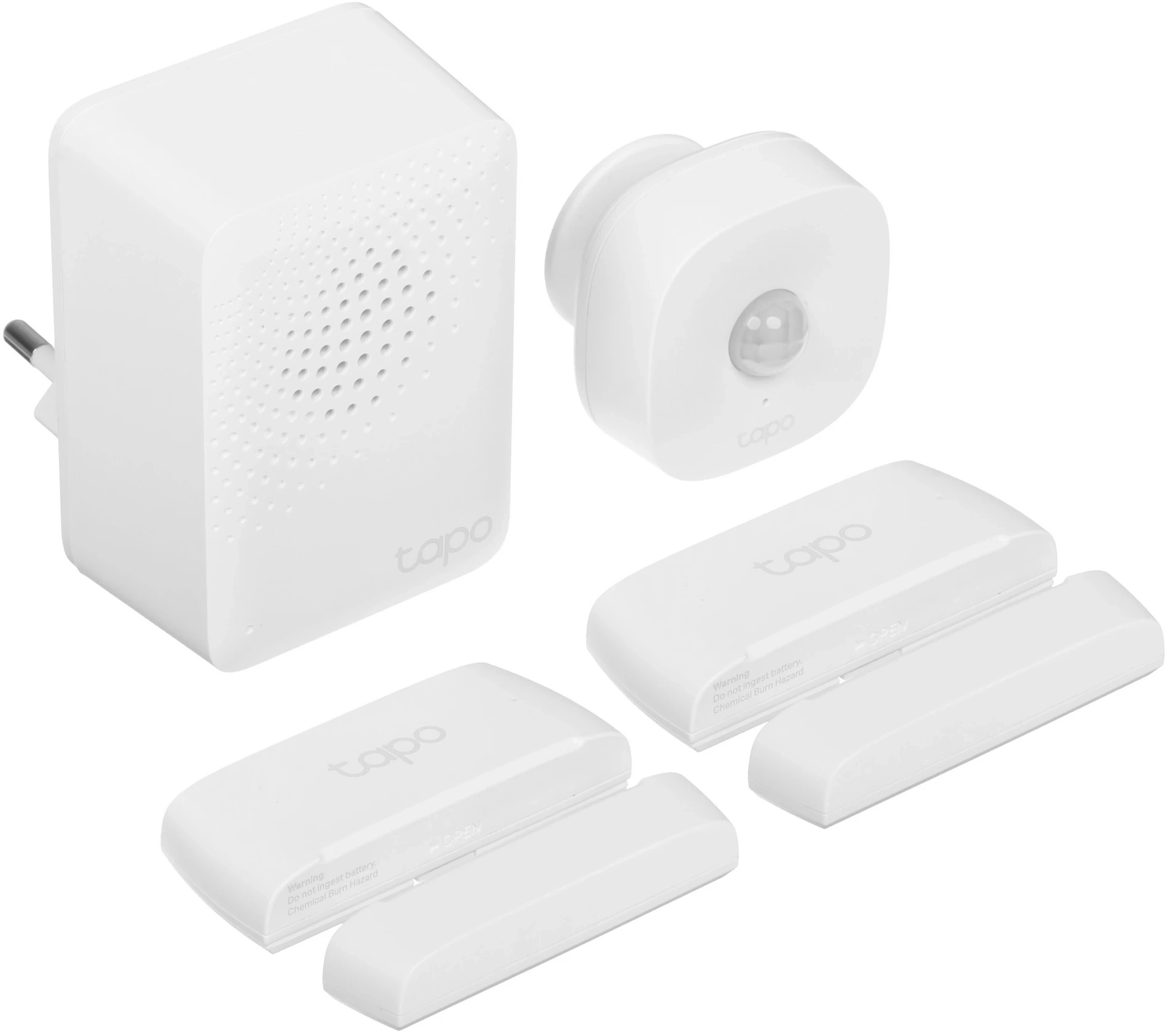 TP-Link Tapo T30 KIT Стартовый комплект умных датчиков, Tapo H100х1,  Tapo T100х1, Tapo T110х2