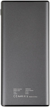 Мобильный аккумулятор Cactus CS-PBFSLT-10000 10000mAh 22.5W 3A 2xUSB-A/USB-C серый
