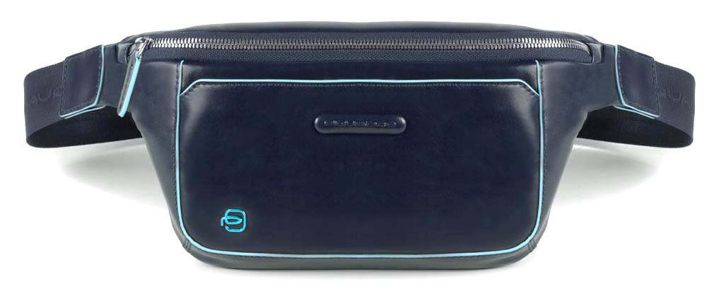 Сумка поясная Piquadro Blue Square CA2174B2/BLU2 синяя натур.кожа