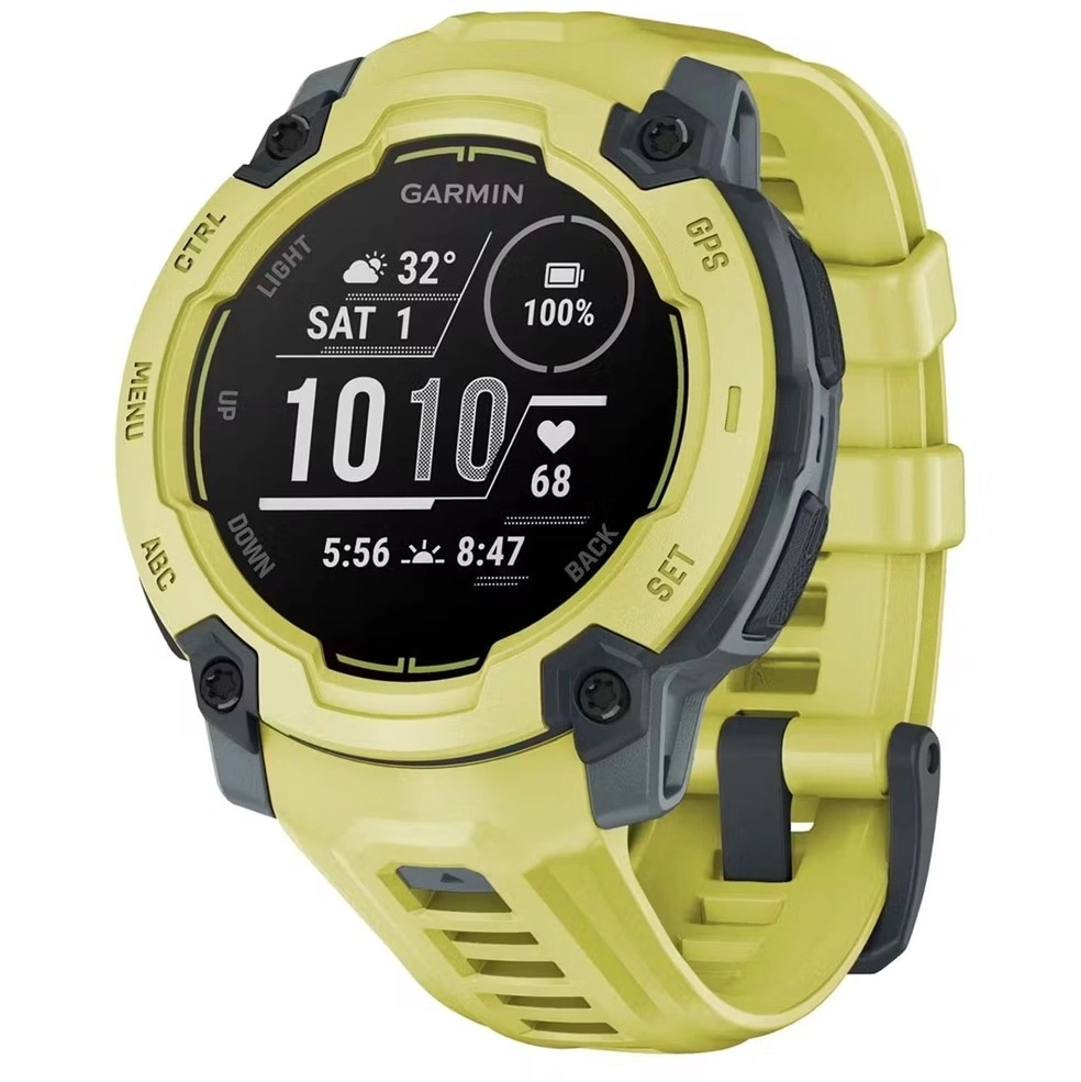 Смарт-часы Garmin Instinct E 45мм 1.4" AMOLED корп.оливковый рем.оливковый разм.брасл.:132-213 мм (010-02933-01)