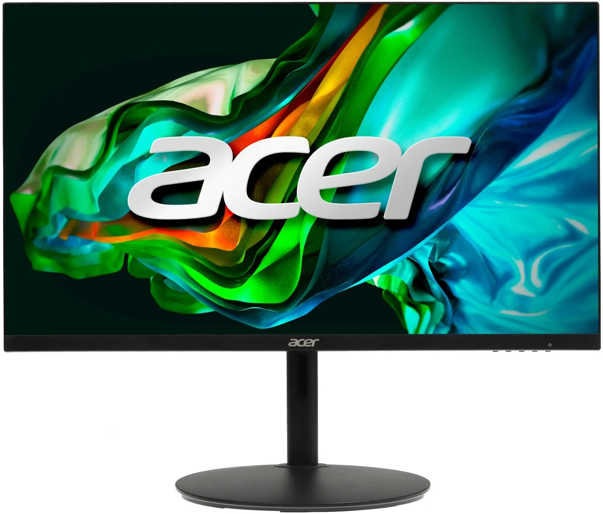 Монитор Acer - SH242YG0bmihux, 23.8", 16:9, IPS, 1 мс, 250cd/m², 1920x1080 (Full HD), 120 Гц, 1x HDMI, HAS, speakers, цвет чёрный, UM.QS2CD.002