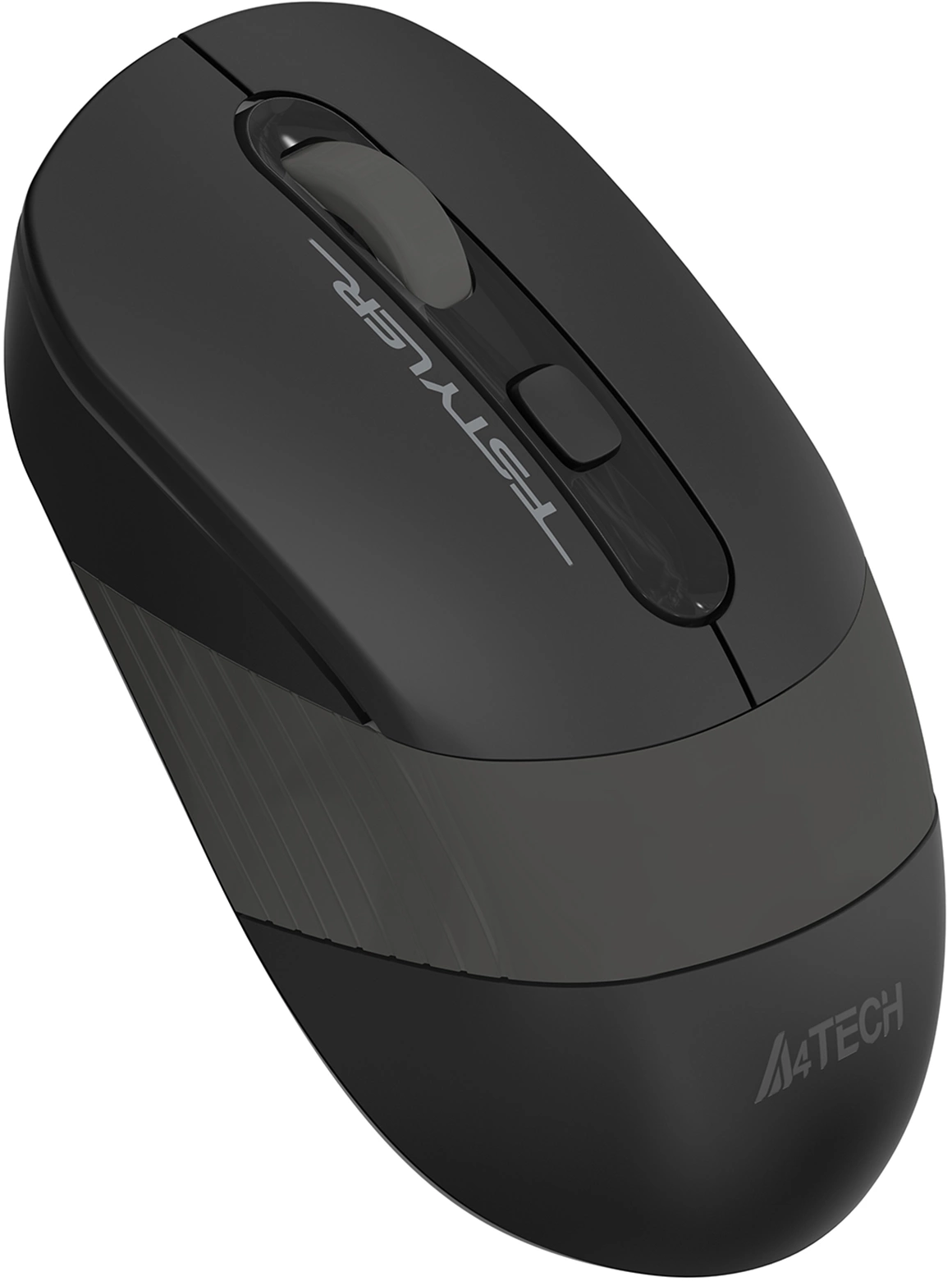 Мышь A4Tech Fstyler FG10 черный/серый оптическая 2000dpi беспров. USB 4but (FG10 GREY)