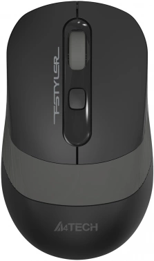 Мышь A4Tech Fstyler FG10 черный/серый оптическая 2000dpi беспров. USB 4but (FG10 GREY)