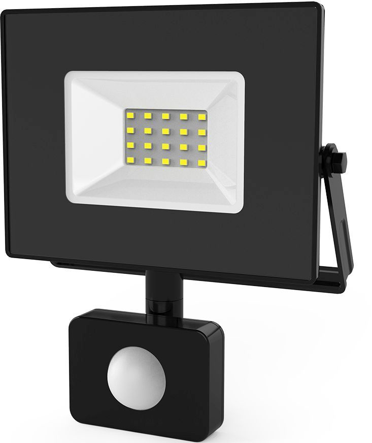 Прожектор светодиодный Gauss Elementary LED 30W 2100lm IP65 6500К с датчиком движения