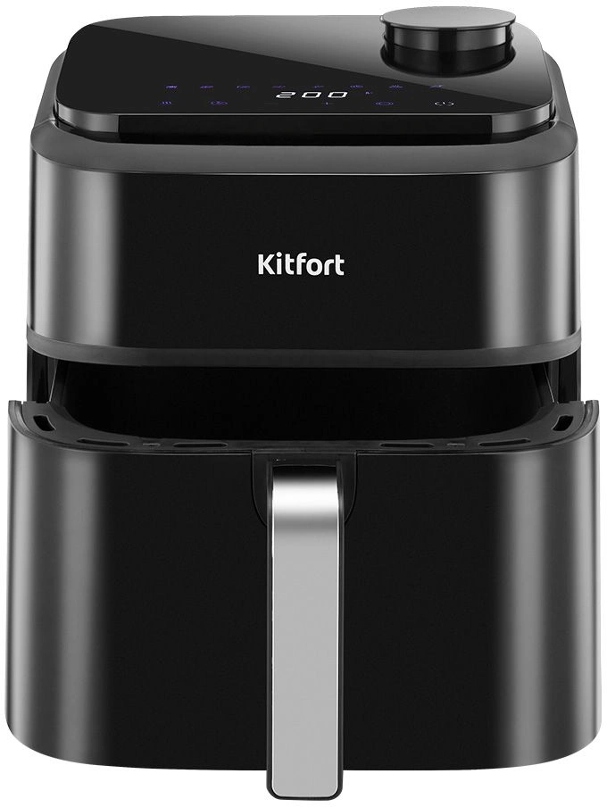 Аэрогриль Kitfort КТ-8154 6.5л 1600Вт черный