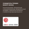 Кофемашина автоматическая Rondell-МБТ RDE-1111 черный/золотистый, исп. кофе - молотый/зерновой, 1.8 л, 1350 Вт, 19 Бар