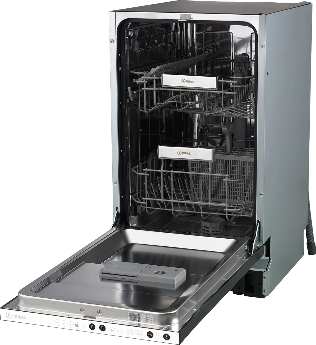 Посудомоечная машина встраив. Indesit DIS 1C29 2100Вт узкая серебристый