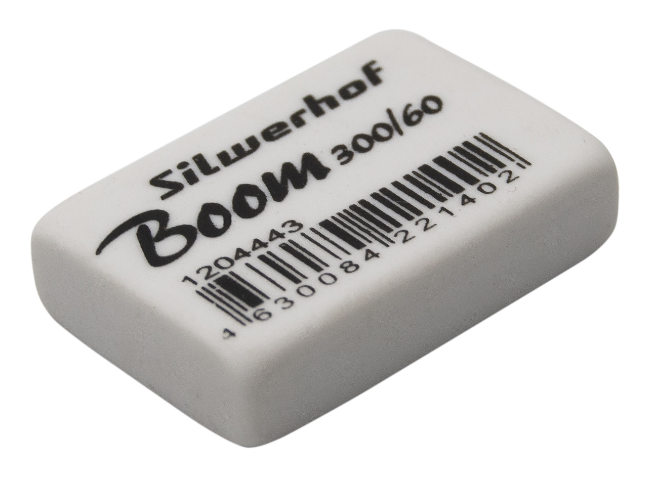 Ластик Silwerhof Boom 300/60 181147 31х21х8мм каучук термопластичный белый