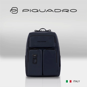 Рюкзак Piquadro Harper CA3349AP/BLU синий натур.кожа