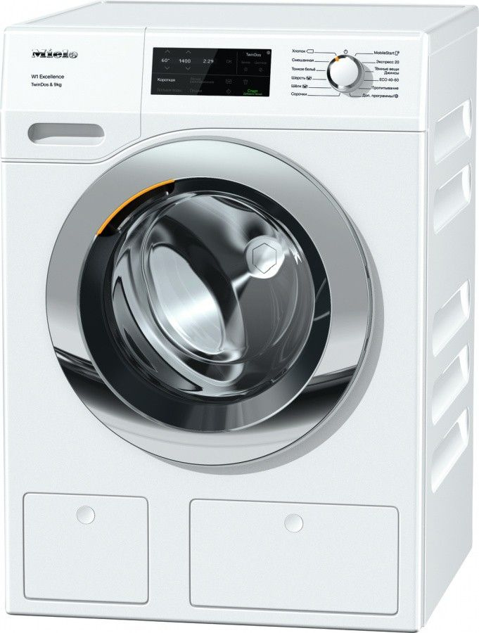 Стиральная машина Miele WEG 675 WCS EU1 пан.англ. класс: A+++ загр.фронтальная макс.:9кг белый инвертор