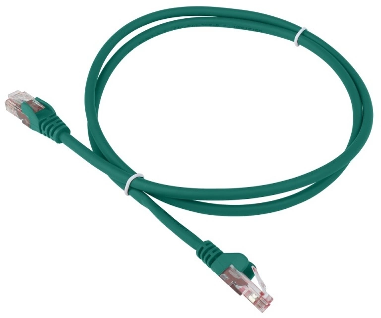 LAN-PC45/U6-1.0-GN Шнур коммутационный Lanmaster кат. 6 неэкр. UTP RJ45/RJ45 d 051 1м LSZH AWG24 зелёный
