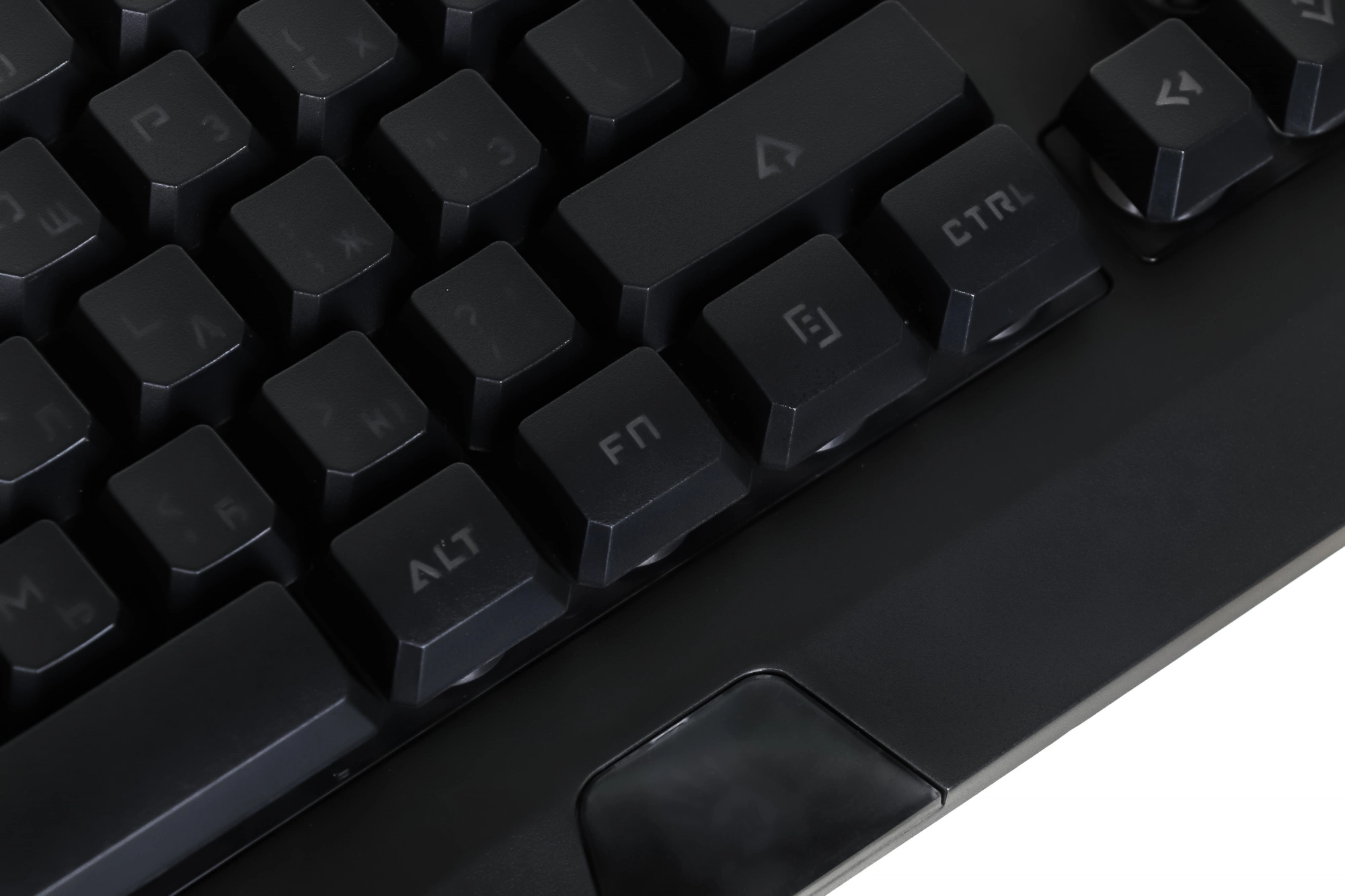 Клавиатура A4Tech B120N черный USB Multimedia for gamer LED (подставка для запястий) кабель 1.8м
