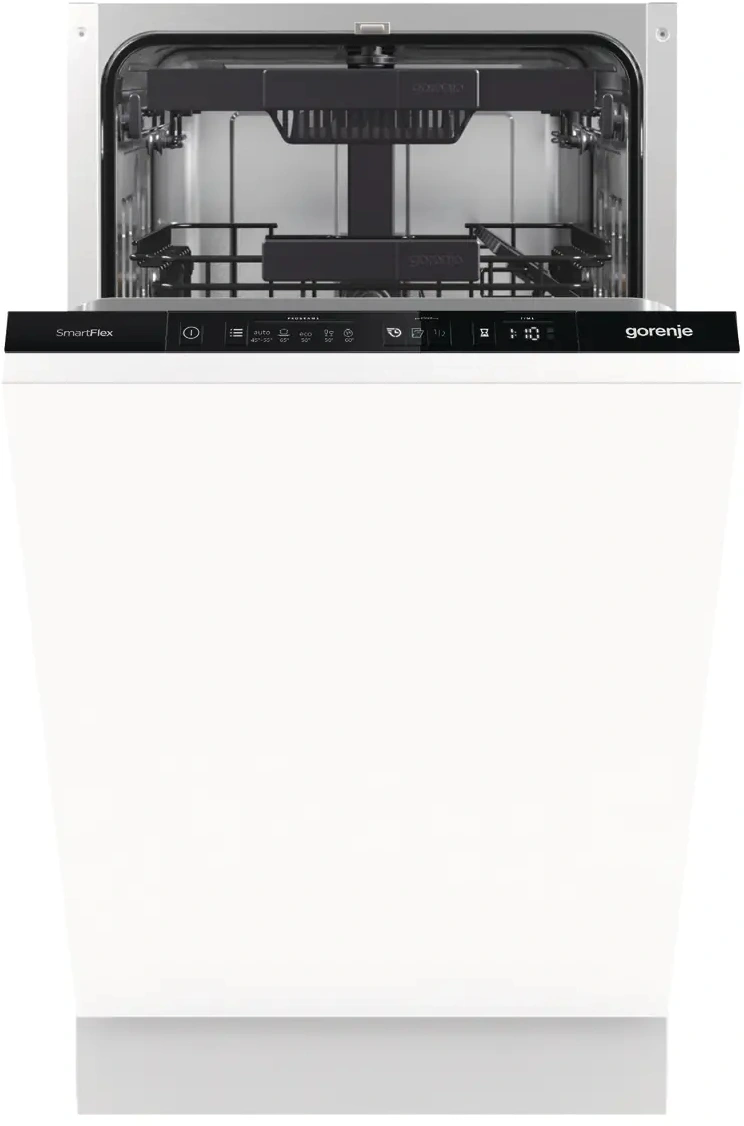 Gorenje Машина посудомоечная встраиваемая 45 см Gorenje GV561D10 (Advanced / 11 комплектов / 3 полки / расход воды - 9,5 л / А+++)