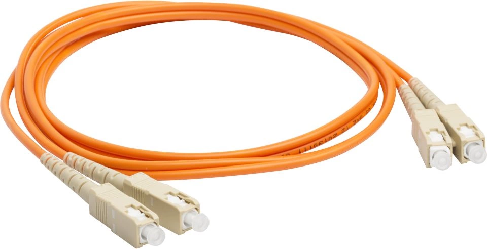 Кабель Патч-корд Lanmaster LAN-2SC-2SC/OM3-2.0 2x50/125 OM3 SC дуплекс-SC дуплекс 2м LSZH оранжевый