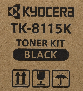 Картридж лазерный Kyocera TK-8115K 1T02P30NL0 черный (12000стр.) для Kyocera M8124cidn/M8130cidn
