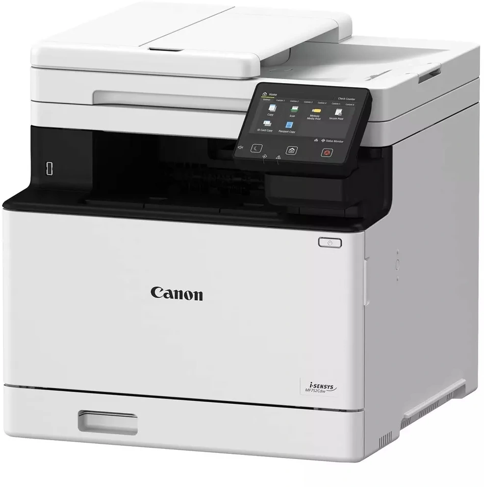 7185C013AA - Цветное МФУ, Canon, i-SENSYS MF752CDW II, 7185C013AA, Лазерное, A4, 33 стр./мин., Подача 350 листов, Двусторонний автоподатчик документов, Сенсорный дисплей 5", 1.2 ГГц CPU, 1 ГБ RAM, USB 2.0, Ethernet 10/100/1000, Wi-Fi все наши цены всегда включают НДС