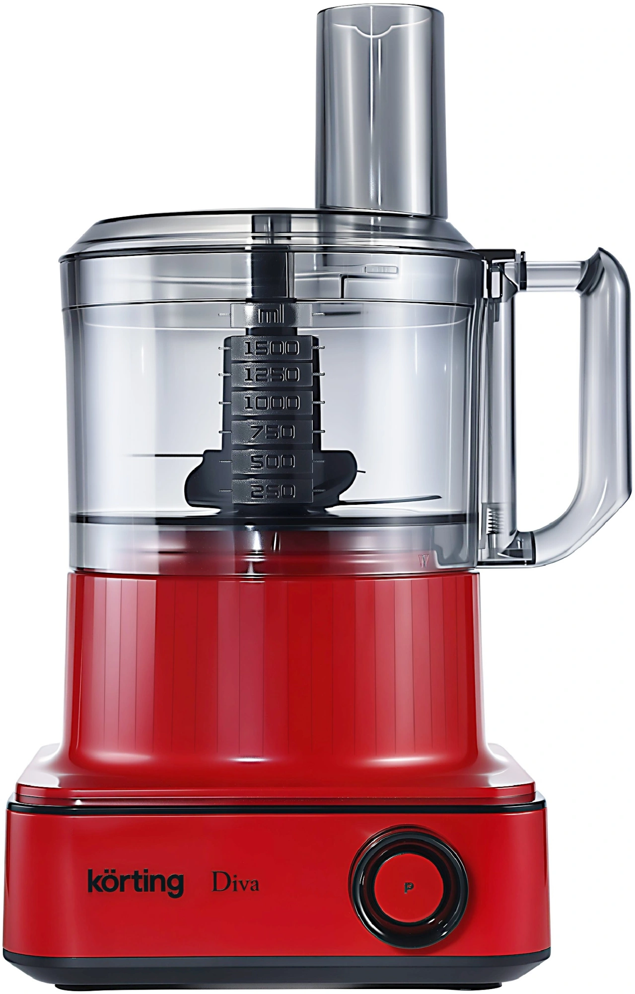 Кухонный комбайн Korting kfp 0201 diva 1200Вт красный