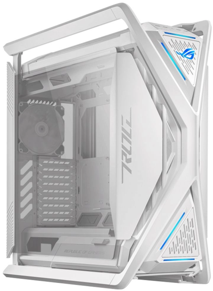 Корпус для ПК Asus - ROG HYPERION WHITE, 5х2.5", 2х3.5/2.5", Full Tower, без БП, цвет белый, 90DC00F3-B39000
