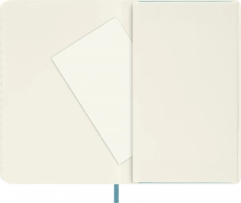 Блокнот Moleskine CLASSIC SOFT QP611B35 Pocket 90x140мм 192стр. линейка мягкая обложка голубой