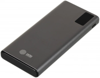 Мобильный аккумулятор Cactus CS-PBFSLT-10000 10000mAh 22.5W 3A 2xUSB-A/USB-C серый