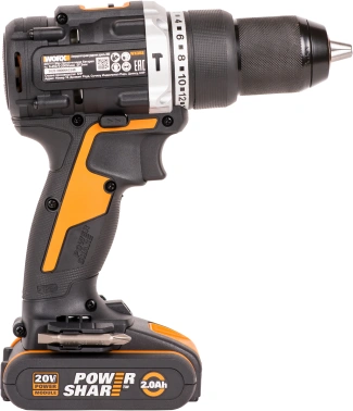 Дрель-шуруповерт Worx WX352 аккум. патрон:быстрозажимной (кейс в комплекте)