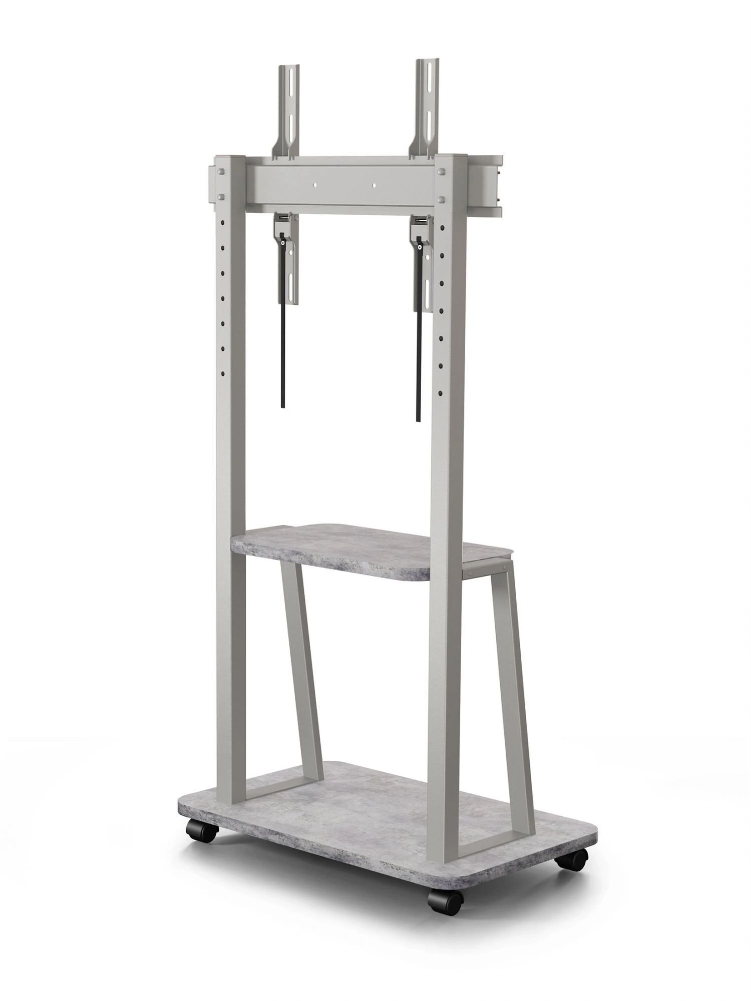 Стойка для телевизора Holder PR-108 серый/сланец 32"-65" макс.40кг напольный мобильный