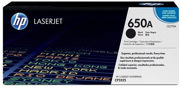 Картридж лазерный HP CE270AH, для HP Color LaserJet Enterprise CP5525dn/CP5525n/CP5525xh/M750dn/M750n/M750xh, черный, 13500 стр.