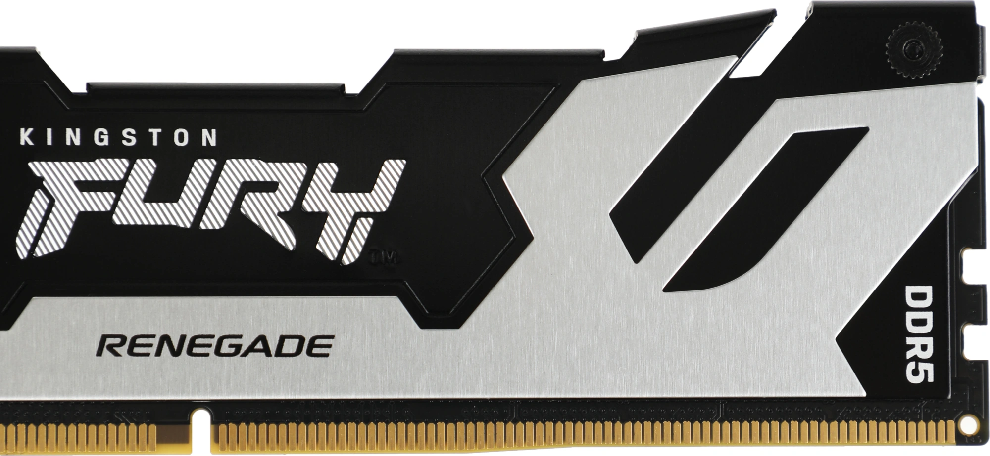 Модуль памяти Kingston 16GB DDR5 8000 FURY Renegade Silver/Black XMP Non-ECC Unbuffered DIMM (Single Module) 1RX8 38-48-48 1.45V 288-pin 16Gbit