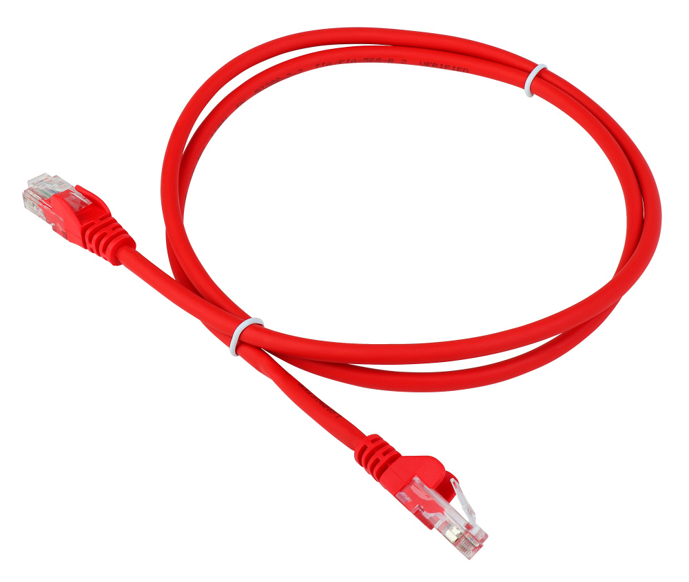 Кабель Патч-корд Lanmaster UTP LAN-PC45/U5E-1.5-RD вилка RJ-45-вилка RJ-45 кат.5е 1.5м красный LSZH (уп.:1шт)