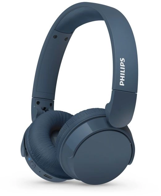Наушники накладные PHILIPS TAH4209BL/00 Bt 5.3/ 55 hrs/USB-C/быстрая зарядка/функция Dynamic Bass