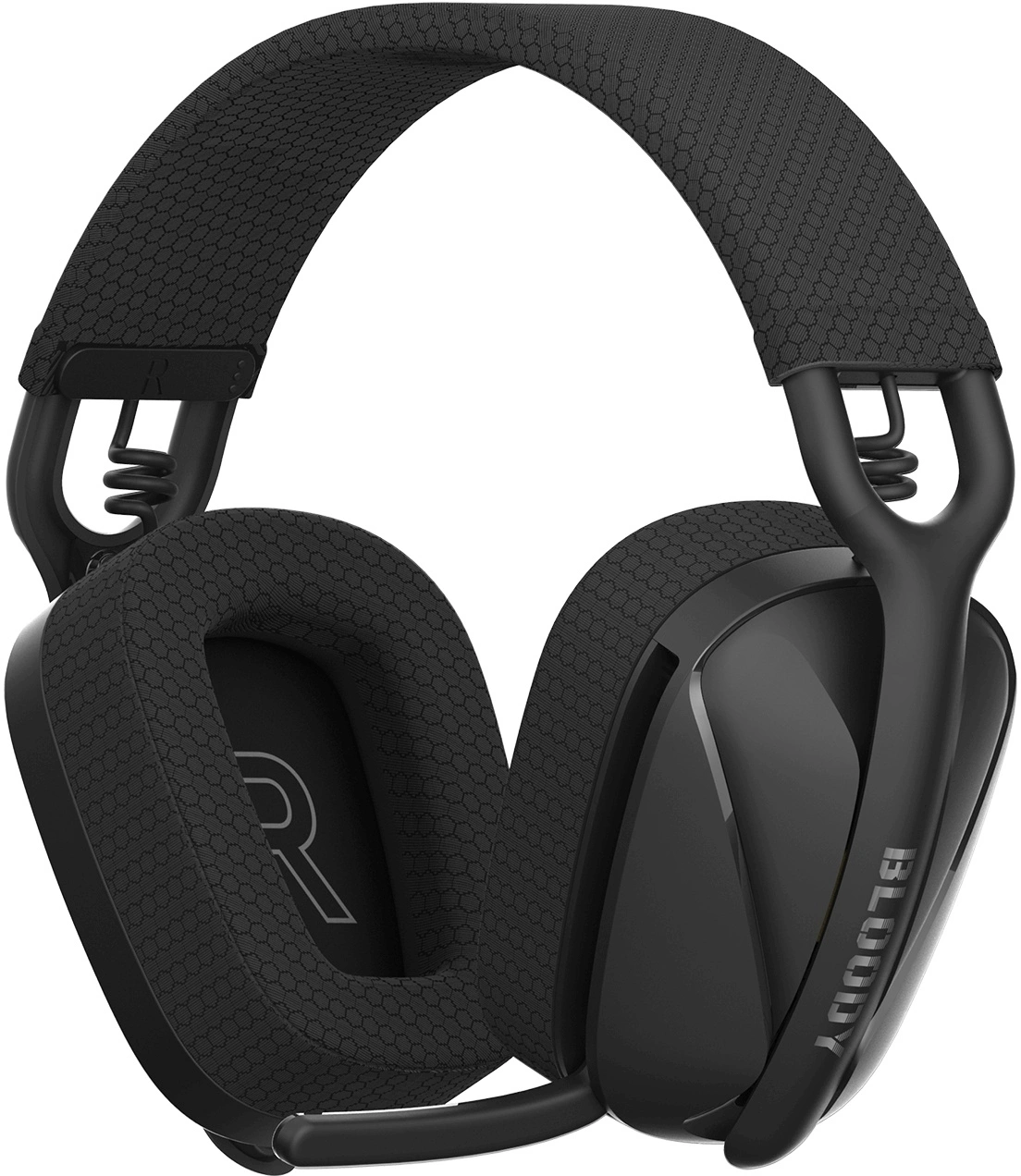 A4TECH Наушники с микрофоном Bloody GR285 черный 1.5м мониторные BT/Radio/3.5mm оголовье
