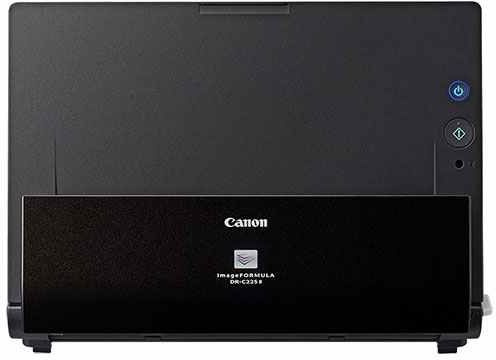 Сканер Canon DR-C225 II (Цветной, двусторонний, 25 стр./мин, ADF 45, High Speed USB 2.0, A4, 3 года гарантии)