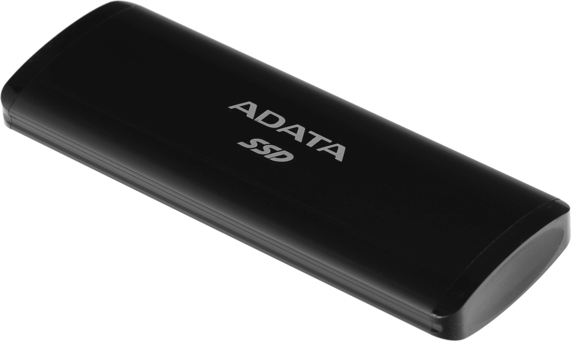 A-DATA Portable SDD 256GB SE760, External, USB 3.2 Type-C, [R/W -1000/- MB/s] 3D-NAND, черный [ASE760-256GU32G2-CBK]