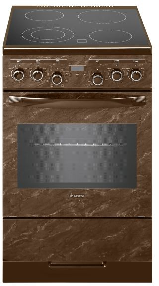 Плита электрическая Gefest ЭП Н Д 5560-03 0054, 4 конфорки, духовка 55 л