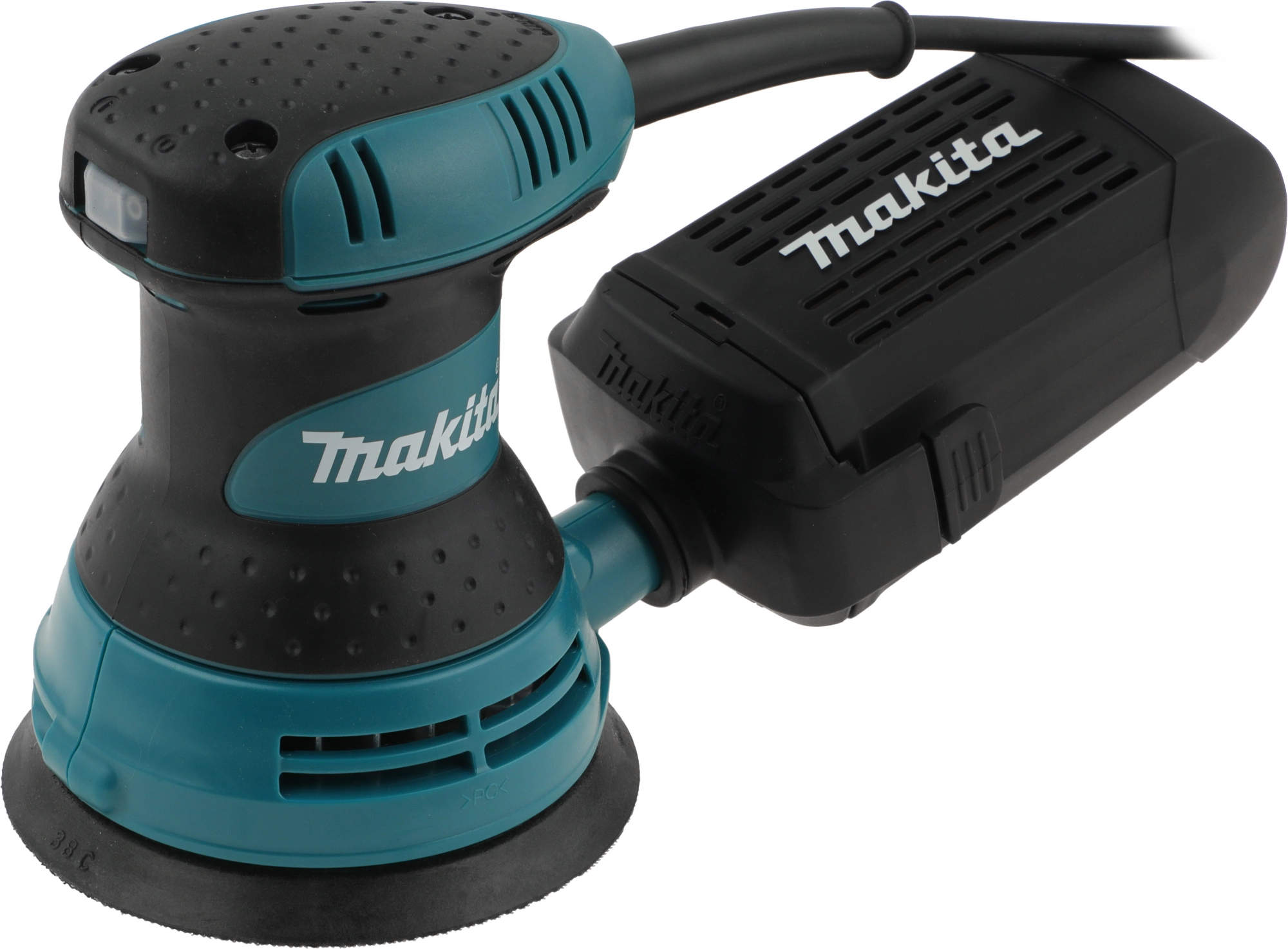 Makita <BO5030> Эксцентриковая шлифмашина (300W, 12000 об/мин, D125 мм, пылесборник)