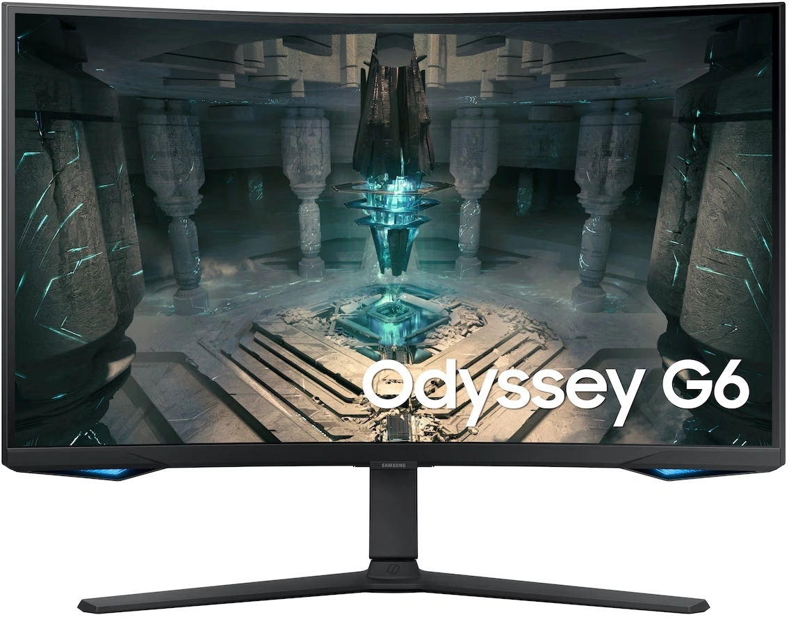 Монитор Samsung 31.5" Odyssey G6 S32BG650EUXEN черный VA LED 16:9 HDMI полуматовая HAS Piv 2500:1 350cd 178гр/178гр 2560x1440 240Hz FreeSync Premium Pro DP 2K USB 7.4кг