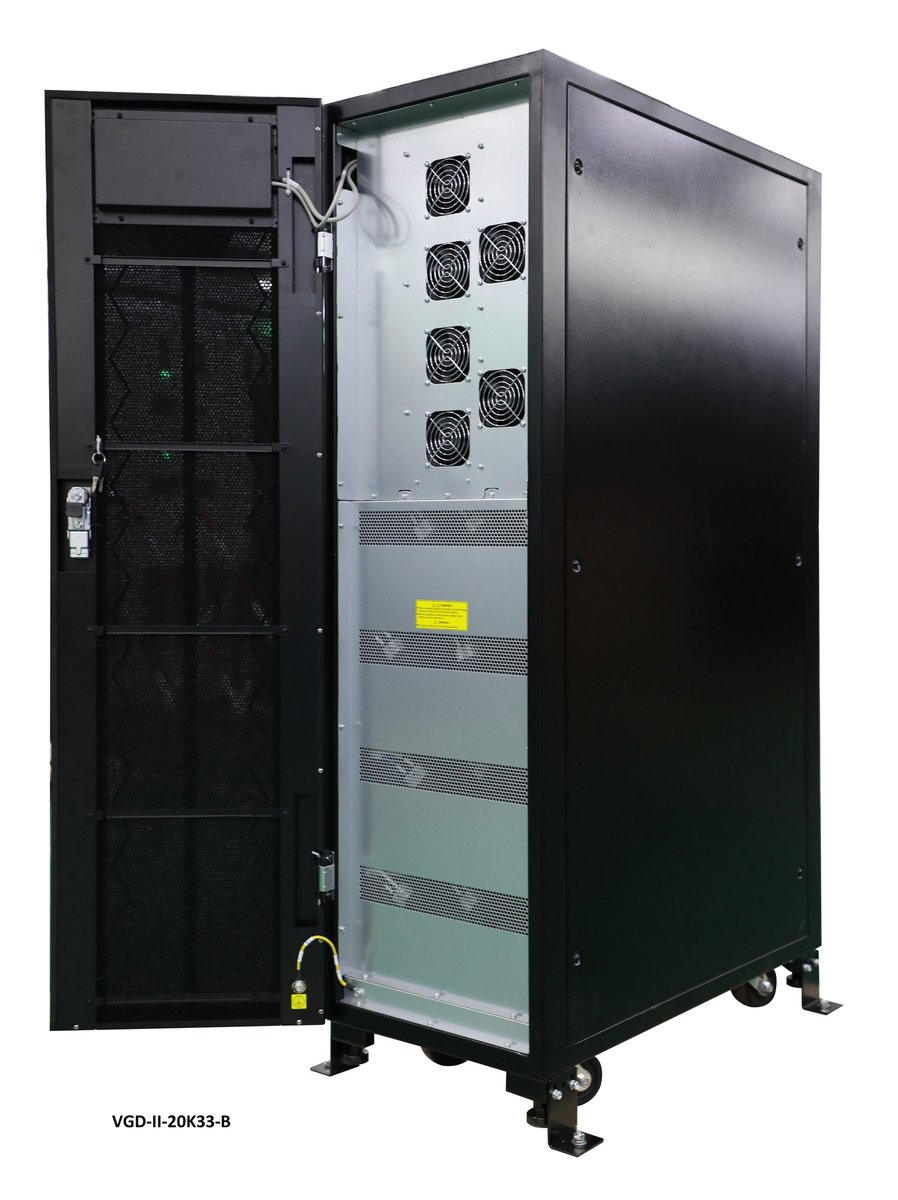 Источник бесперебойного питания Powercom Vanguard-II-33 VGD-II-20K33 20000Вт 20000ВА черный