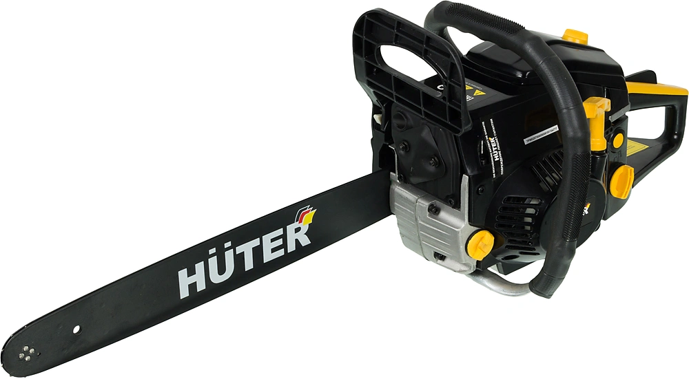Huter BS-45 [70/6/2] Бензопила { 1,7 кВт, 45 см3, бак 0,55 л, антивиб. система, шина 45см/18", 7кг }