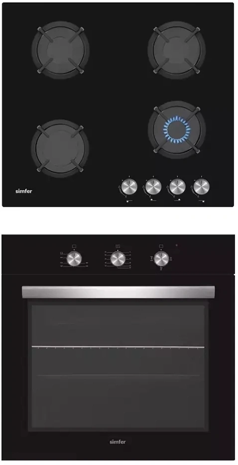 Встраиваемый комплект Simfer S63B416 черный/черный