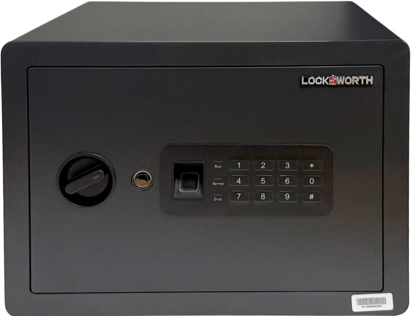 Сейф мебельный LockSworth VS4526 взломостойкий встраиваемый 250x350x250мм электронный/ключевой/биометрический