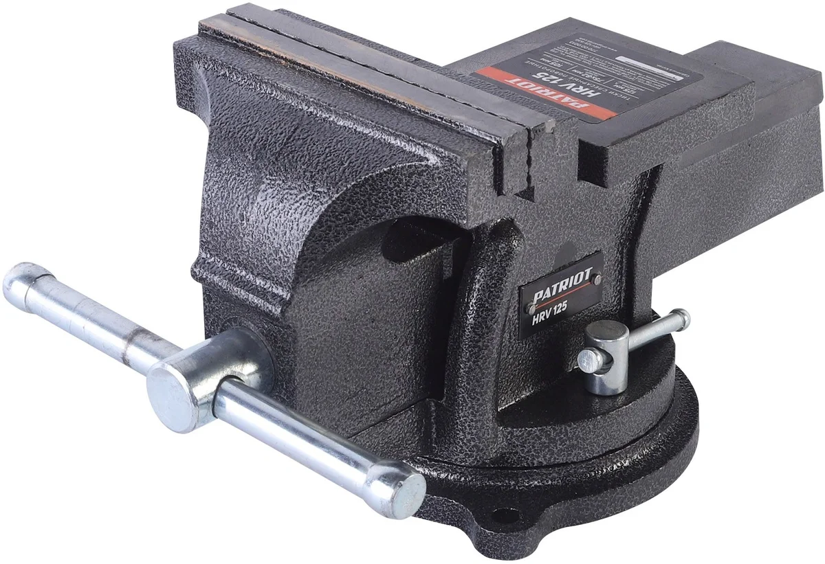 Тиски слесарные поворотные PATRIOT HRV 125