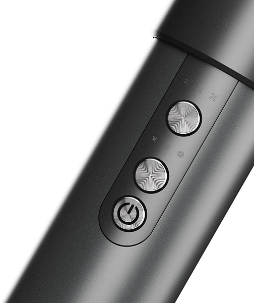 Мульти-Стайлер Haier HHS-602 1400Вт графитовый макс.темп.:90С покрытие:керамическое (FZ000VD00RU)